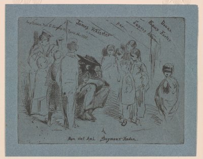 Page de titre du "French Set" - James Abbott McNeill Whistler
