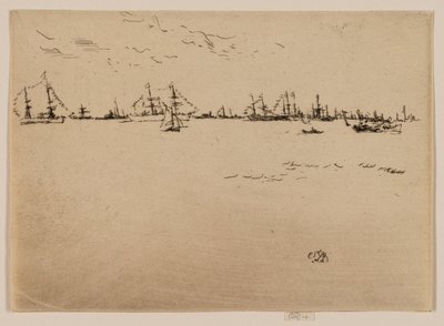 Navires de Troupes - James Abbott McNeill Whistler