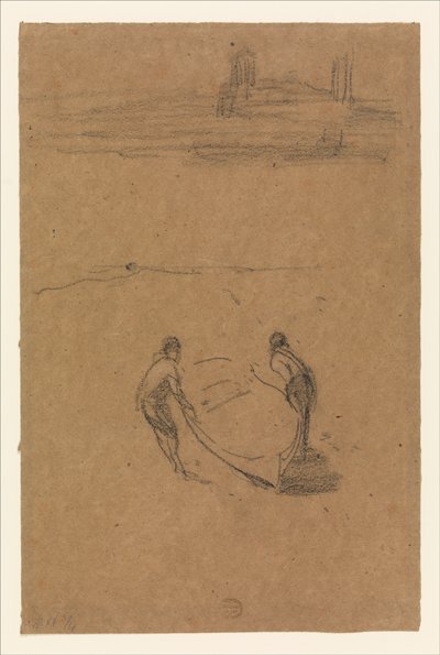 Zwei Männer und ein Boot - James McNeill Whistler