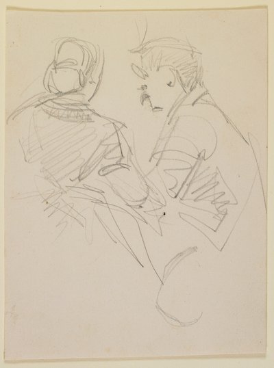 Deux figures - James Abbott McNeill Whistler