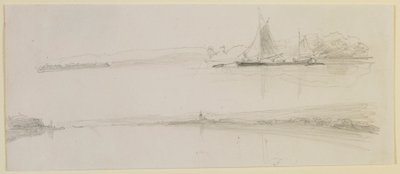 Deux Scènes sur une Rivière - James Abbott McNeill Whistler