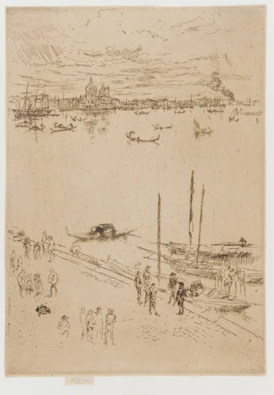 Venise debout - James Abbott McNeill Whistler