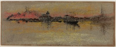 Venise : Lever de soleil sur le Rialto - James Abbott McNeill Whistler