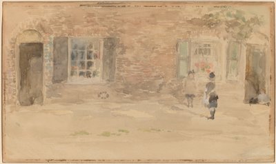 Boutique de village, Chelsea - James Abbott McNeill Whistler