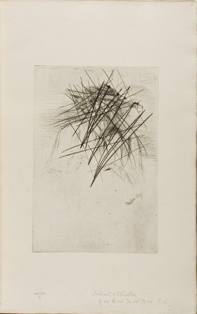 Whistler avec un chapeau - James Abbott McNeill Whistler