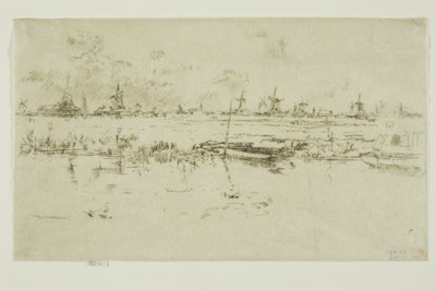 Zaandam - James Abbott McNeill Whistler
