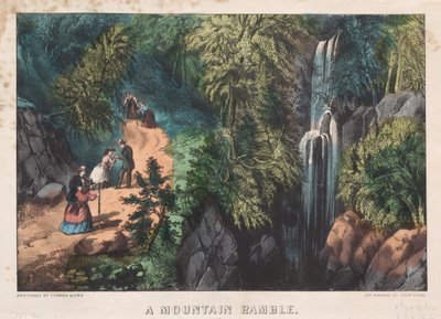 Une randonnée en montagne, vers 1872-74 - James Merritt Ives