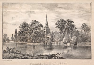 Stratford sur Avon - James Merritt Ives