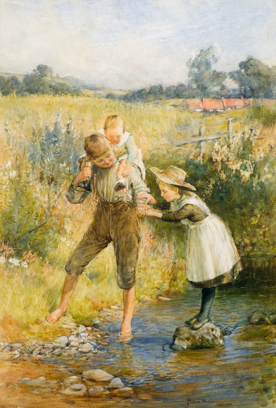 Traversée du ruisseau - James Michael Brown