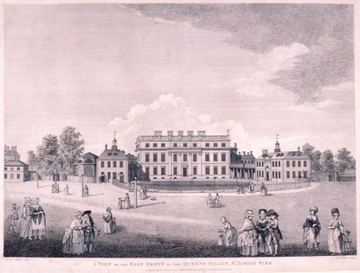Façade est de Buckingham House, Westminster, Londres - James Miller