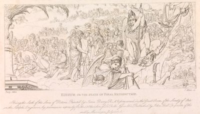 Dessins pour la grande salle de la Société des Arts (4 de 1 feuille) - James Mitan