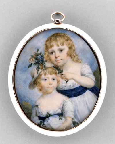Portrait de deux sœurs, vers 1795 - James Nixon