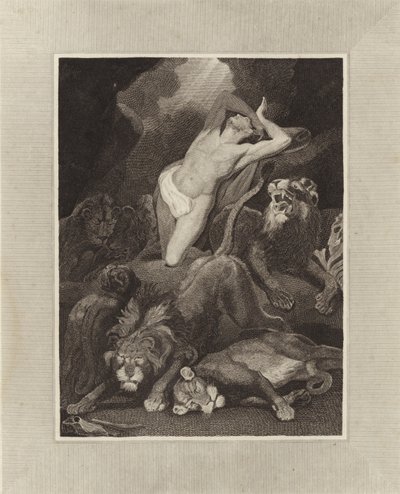 Daniel dans la fosse aux lions - James Northcote