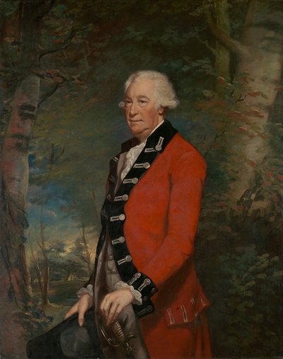 Sir Ralph Milbanke, Bt., en uniforme de la milice du Yorkshire (North Riding) - James Northcote