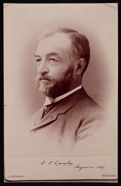 Portrait de Samuel Pierpont Langley - James Notman