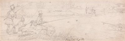 Pêche de fond près de Totten Mill - James Pollard