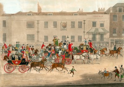 Courriers du Nord au Peacock, Islington - James Pollard