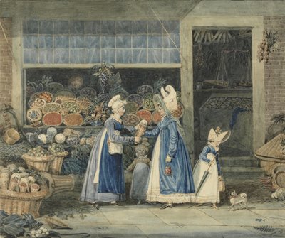 Le marchand de légumes - James Pollard