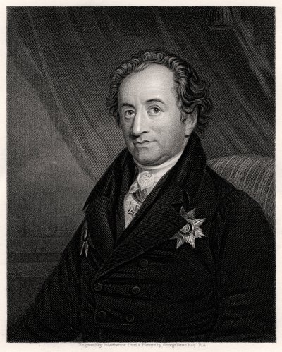 Johann Wolfgang von Goethe, poète, dramaturge et scientifique allemand, 19e siècle - James Posselwhite