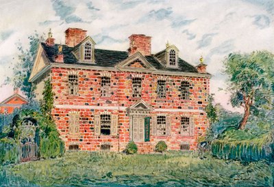Cliveden, Germantown, Pennsylvanie, USA, 18e siècle, 1921 - James Preston