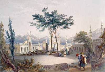 Mosquée de Goolaum Hoossein Huzrut-Jee, le Grand Prophète des Afghans, et les tombes des rois à Kandahar, planche 30 de 