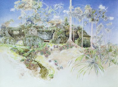Temple en ruines, Tikal, Guatemala, 1984 - James Reeve