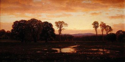 Coucher de soleil - James Renwick Brevoort