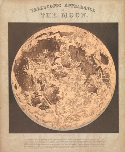 Apparence télescopique de la lune - James Reynolds