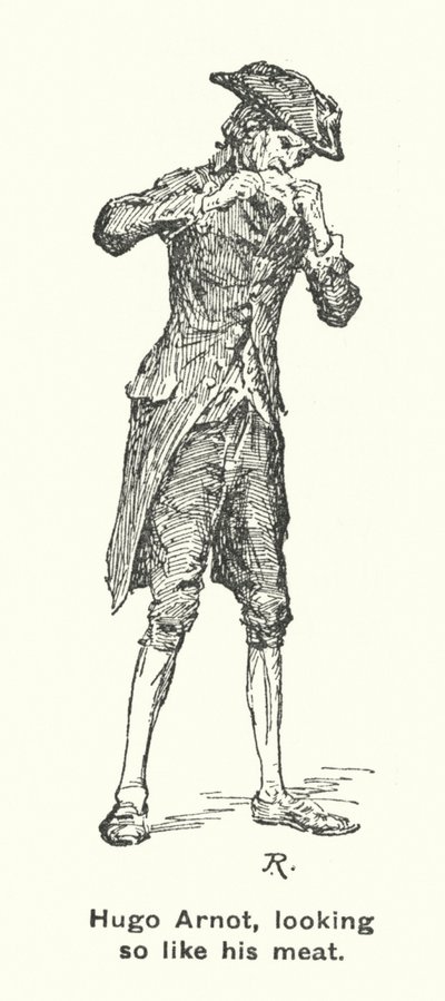 Hugo Arnot, ressemblant tellement à sa viande (lithographie) - James Riddel