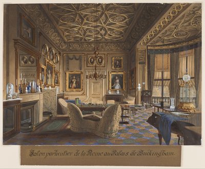 Salon particulier de la Reine au Palais de Buckingham - James Roberts