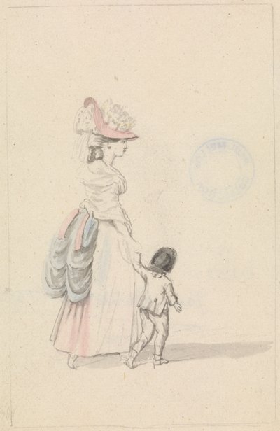 Femme et enfant - James Roberts