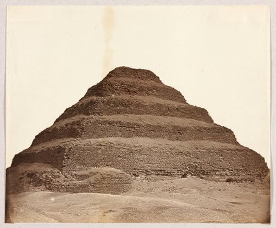 Égypte. Saqqarah. Pyramide à degrés de Djéser - James Robertson