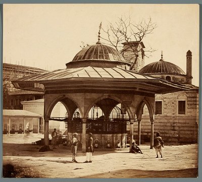 « Fontaine dans la cour de Sainte-Sophie » - James Robertson