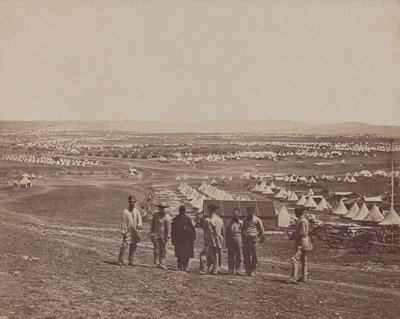 Vue générale du camp - James Robertson