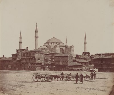 Hagia Sophia depuis la place de l