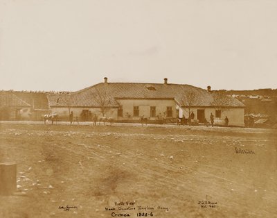 Vue nord du quartier général de l