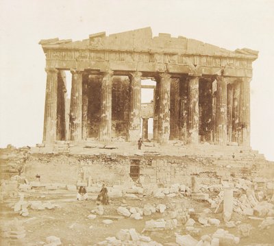Vue du Parthénon depuis l