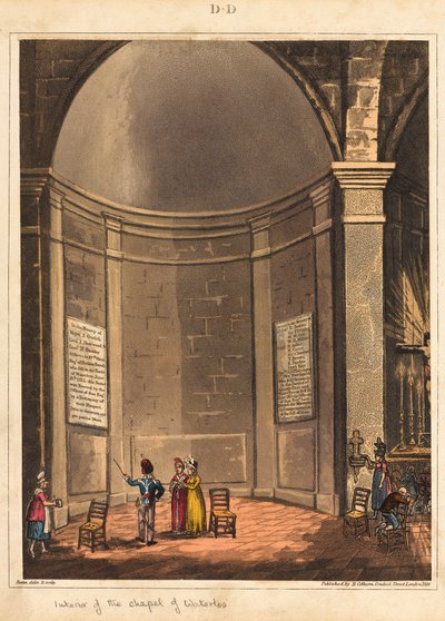 Intérieur de la chapelle de Waterloo - James Rouse