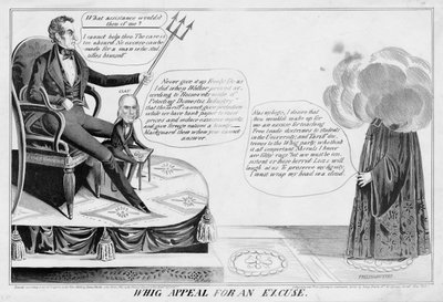 Appel Whig pour une excuse, publié par James Baillie, H Bucholzer, New York, 1844 - James S. Baillie