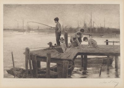 Jeunes pêcheurs - James S. King