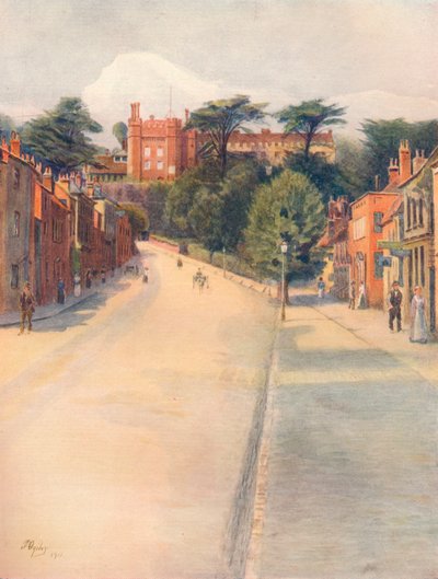 Castle Street, Farnham, 1911 - James S Ogilvy