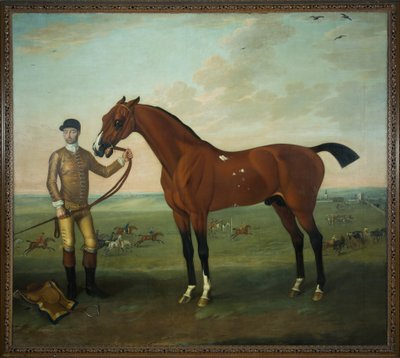 Flying Childers avec un palefrenier sur Newmarket Heath, vers 1722-25 - James Seymour