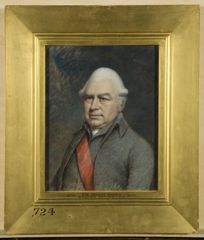 Sir Joseph Banks, Naturaliste Anglais - James Sharples