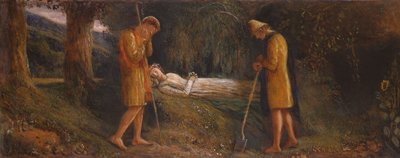 Imogen et les bergers, 1860-1870 - James Smetham