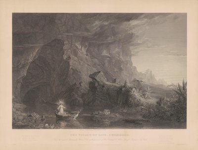 Le Voyage de la Vie : Enfance - James Smillie, after Thomas Cole
