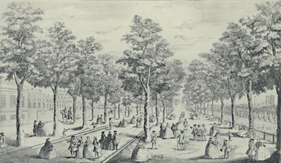 La société dans le Mall, 1741 - James Smith