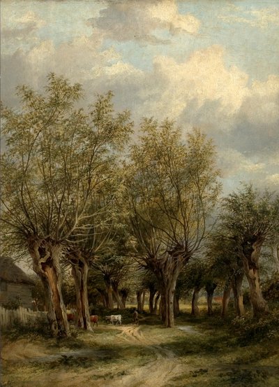 Un chemin près de Norwich, Norfolk, vers 1830 - James Stark