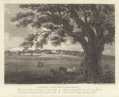 Robert Bloomfield, poète : Wakefield Lodge, Forêt de Whittlebury - James Storer