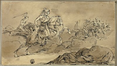 Cavalerie partant au combat - James Stuart