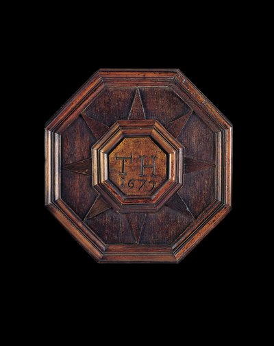 Le cabinet de valeurs sculpté et appliqué de Joseph et Bathsheba Pope, Salem, Massachusetts, 1679 - James Symonds